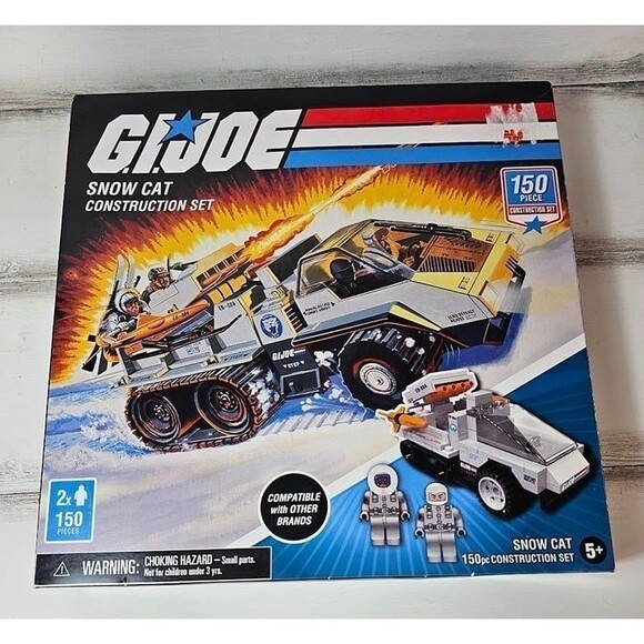 2020 Hasbro G.I. Joe Snow Cat Construction Set Lego 150 piece Unopened - Picture 1 of 6